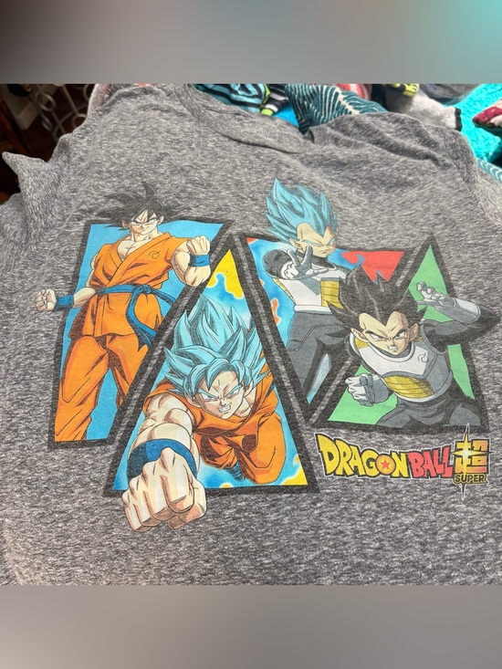 Dragon Ball Other - Dragon Ball Super Goku Vegeta Graphic
Tee Grey Size M Bioworld